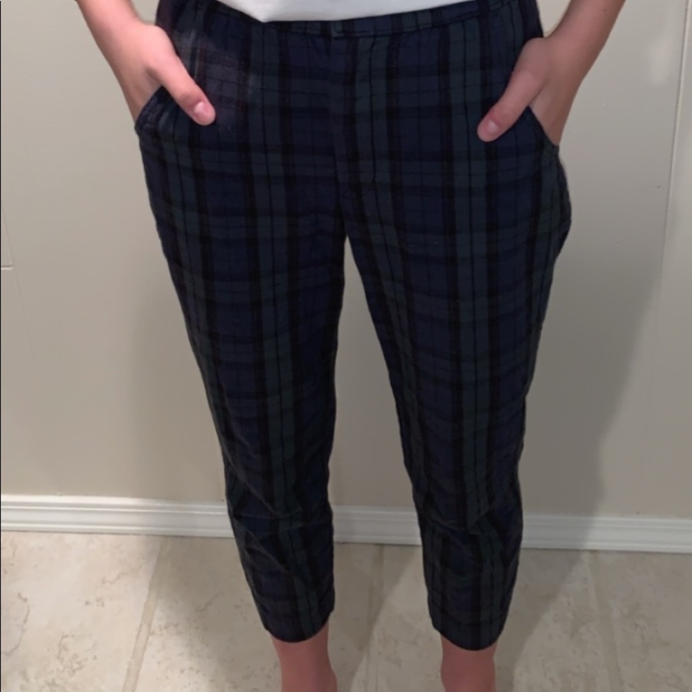 Hollister plaid pants